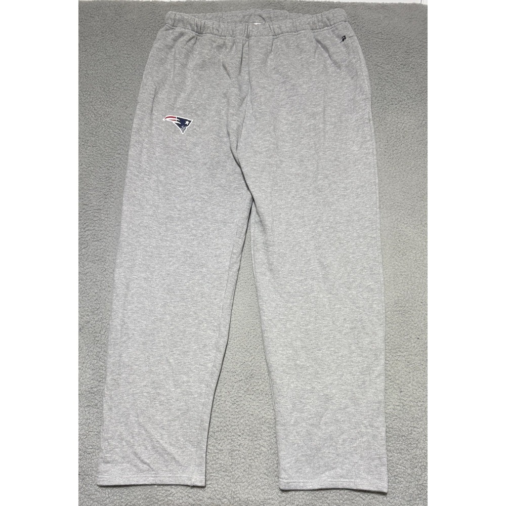 Badger Sport New England Patriots fleece sweatpants Sweats Mens 3XL Gray